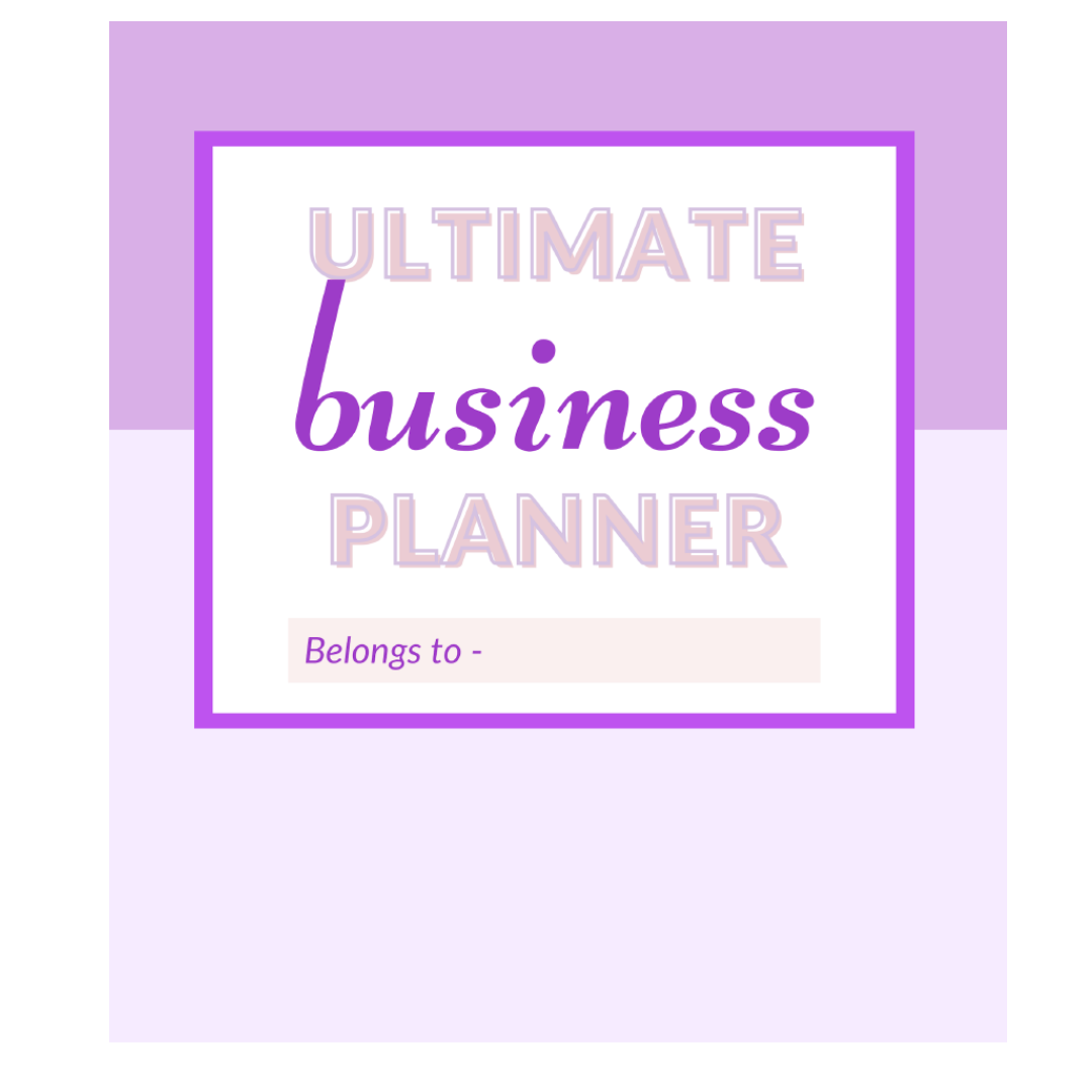 Ultimate Business Planner Canva Template