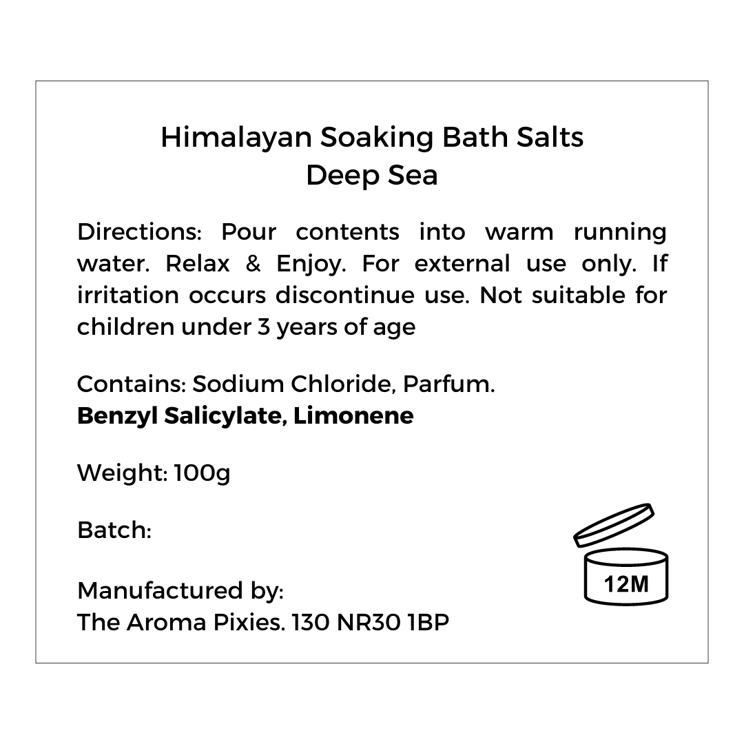 Himalayan Soaking Bath Salts