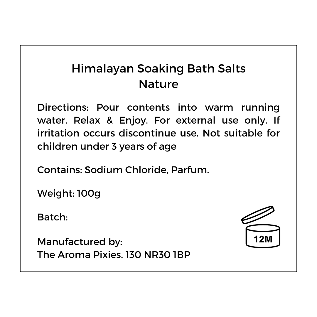 Himalayan Soaking Bath Salts