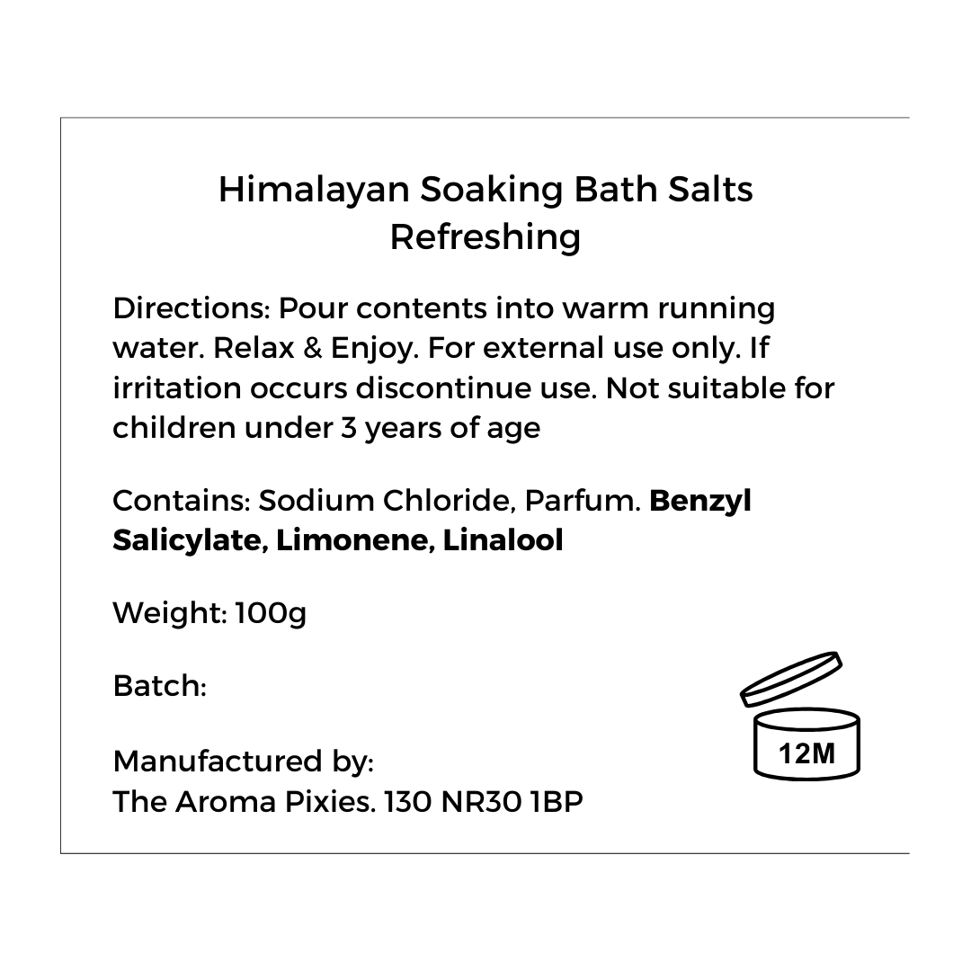 Himalayan Soaking Bath Salts