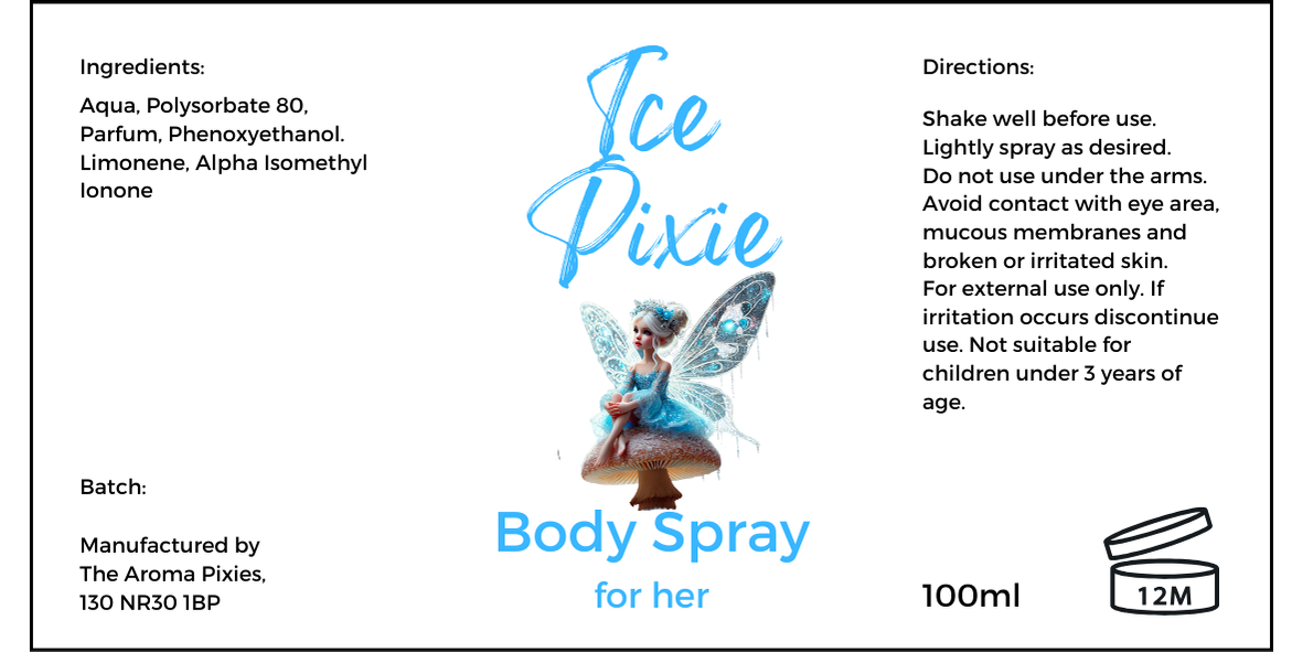 For Her: Body Spray (Fine Mist)